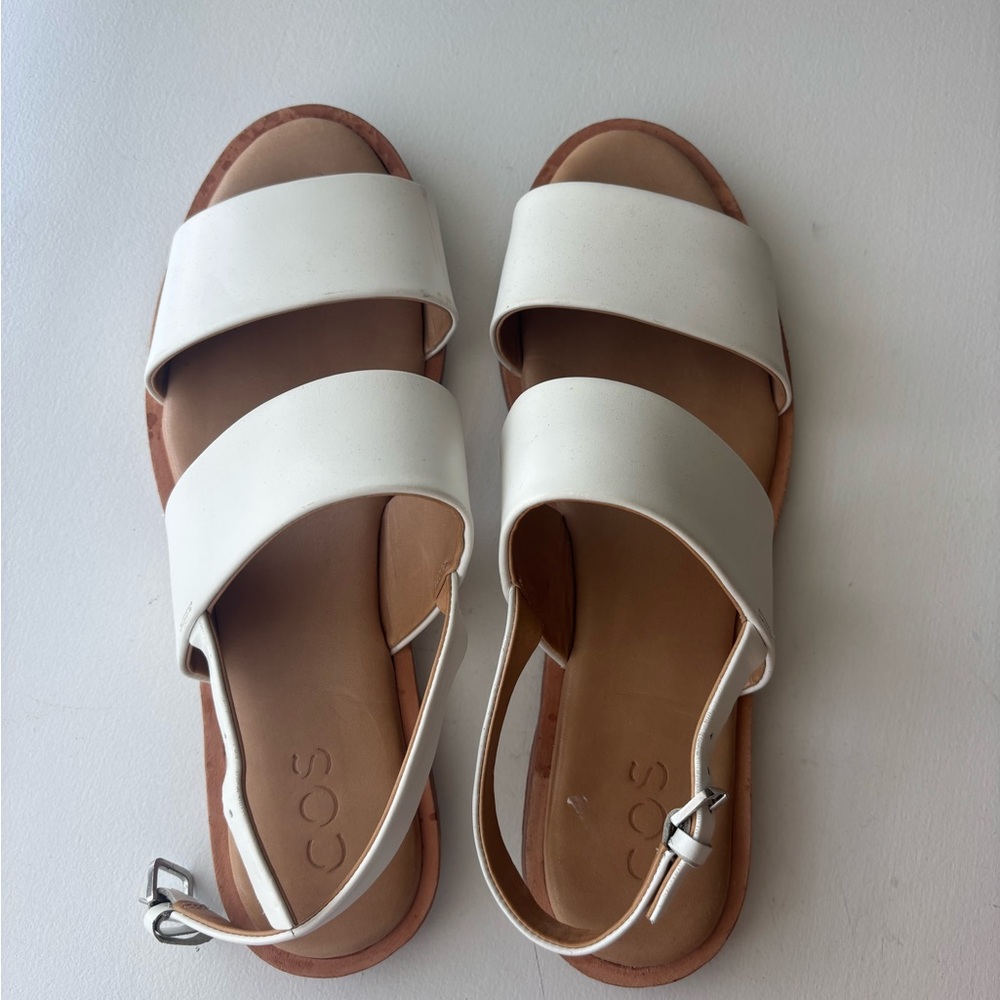 COS Women's Cream Sandals